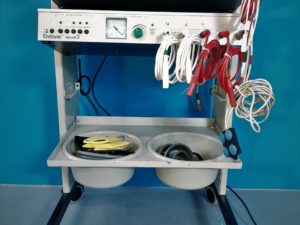 Nemectron EDiT 2 +  Endovac Modell 3 Reizstrom Vakuum Therapiegerät  Fahrbar