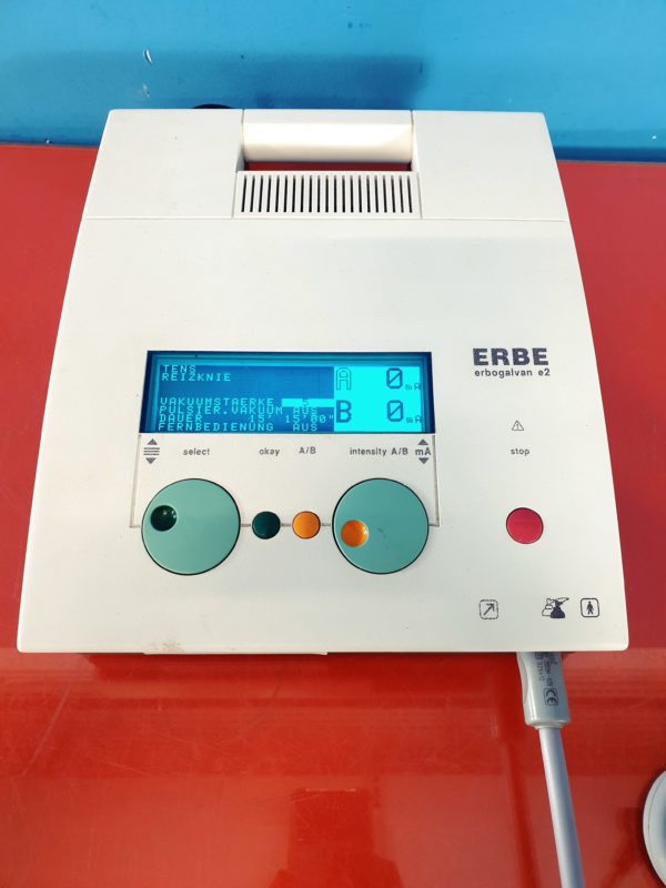 ERBE erbogalvan e2  10525-022 Elektrotherapiegerät mit Zubehör