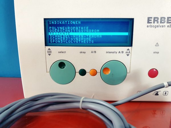 ERBE erbogalvan e2  10525-022 Elektrotherapiegerät mit Zubehör