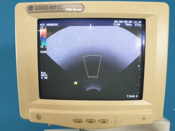 GE Logiq 400 Pro Farbdoppler mit Konvex und Endovaginal