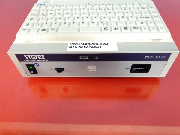Storz SCB 3D 222040 20  // 22204020   Endoscopy Processor  mit Tastatur