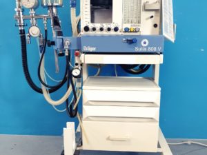 Dräger Sulla 808 V // 808V Narkosegerät mit Kreisteil, Ventilog 2, Barolog A, ....