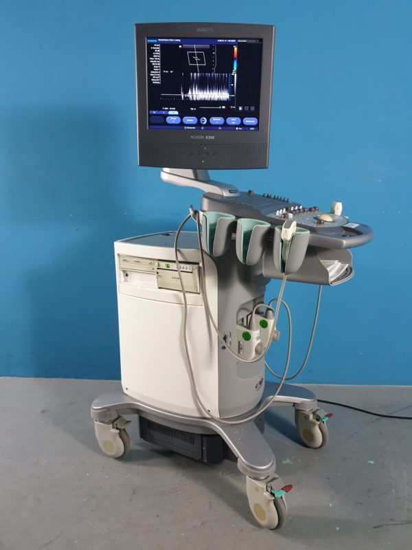 SIEMENS ACUSON X300 X 300 Premium Edition + CH5-2 Konvex + VF10-5 Linear  + P93D   DOM 2008