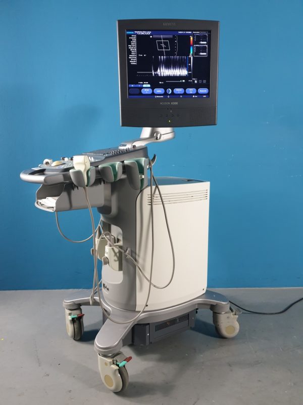 SIEMENS ACUSON X300 X 300 Premium Edition + CH5-2 Konvex + VF10-5 Linear  + P93D   DOM 2008