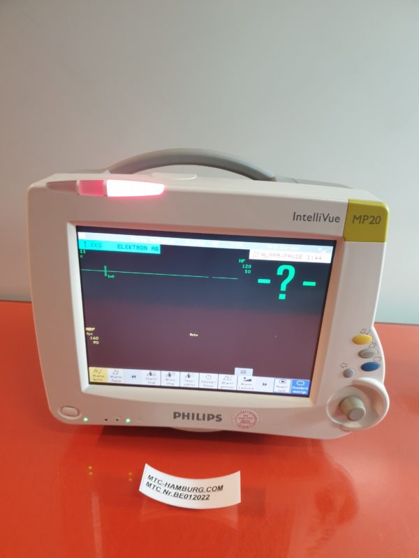 Philips IntelliVue MP20 // MP 20 Patientenmonitor EKG SpO2 NiBp . mit M3001A Modul