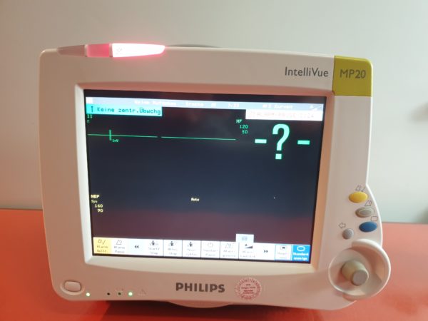 Philips IntelliVue MP20 // MP 20 Patientenmonitor EKG SpO2 NiBp . mit M3001A Modul