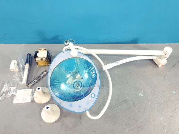 HANAULUX Blue 80 Praxisleuchte Klinikleuchte OP Lampe mit Trafo - Unvollständig