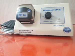 NOUVAG Dispenser DP 20 + Vario Fußschalter IP68  ---