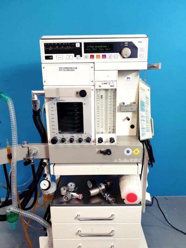 Dräger // Draeger Sulla 808 V // 808V Ventilog 2, PM8030 Kreisteil,