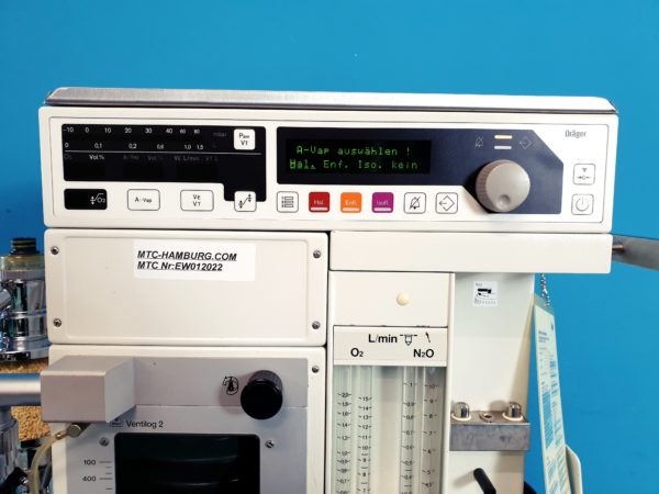 Dräger // Draeger Sulla 808 V // 808V Ventilog 2, PM8030 Kreisteil,