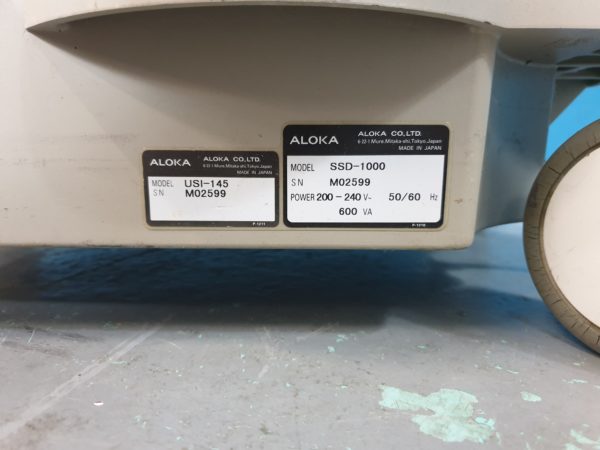 ALOKA SSD-1000 // SSD1000  Ultraschallgerät mit Konvex, Linear und Printer