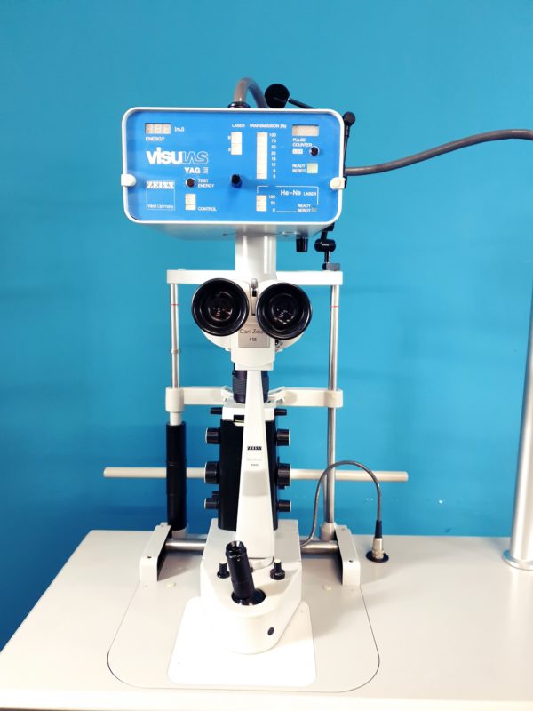 Carl Zeiss Laser VisuLas  YAG- E  + F125  Spaltlampe