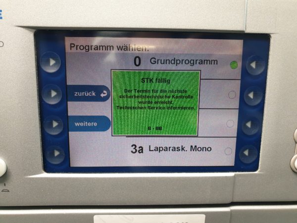 Erbe VIO 300D  SW 1.7.10 Romanic  + APC2  + Vio-Cart  + Fußschalter