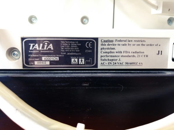 Talia RTA Visionary Diagnostics