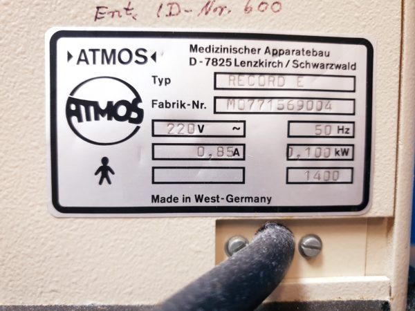 Atmos Record 10 E Chirugiesauger 0,1 kW