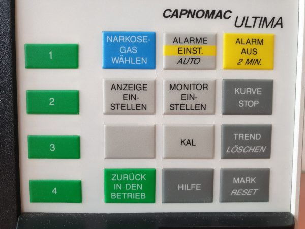 Datex Ultima Gas-Monitor Iso, Hal, Sevo, Enf, Sevo,