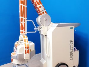 Siemens Mobilett XP Giraffe Röntgenapparat DOM 2010