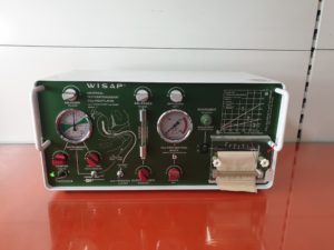 Wisap 1110/1 Universal Pertubationsgerät CO2 Insufflator nach Fikentscher Semm Modell T