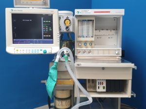 Datex Ohmeda Aestiva/5 // Aestiva 5 mit   S5 Monitor und E-PRESTN Modul