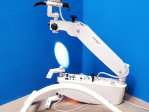 KARL KAPS SOM 22 Mikroskop Für Hno-chirurgie  mit Stuhlhalter f=300