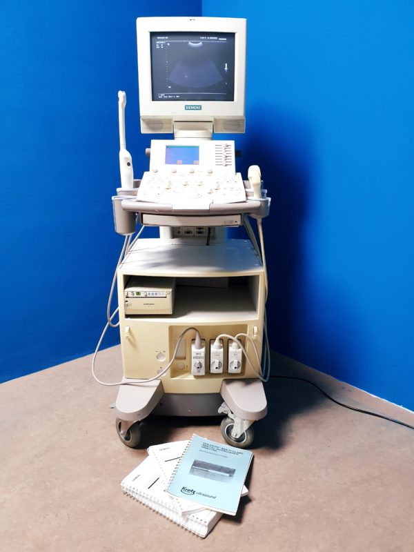 Siemens G50 // G 50  MIT C5-2 Konvex +  7.5L70 Linear   + BE09-4  Endovaginal + Printer - Farbdoppler