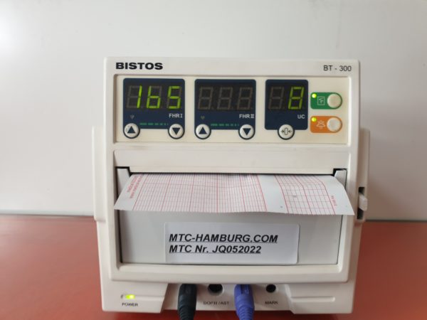 Bistos BT-300  // BT 300 Fetal Monitor  mit Netzteil und Zubehör