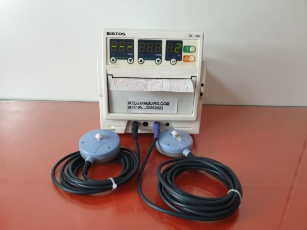 Bistos BT-300  // BT 300 Fetal Monitor  mit Netzteil und Zubehör