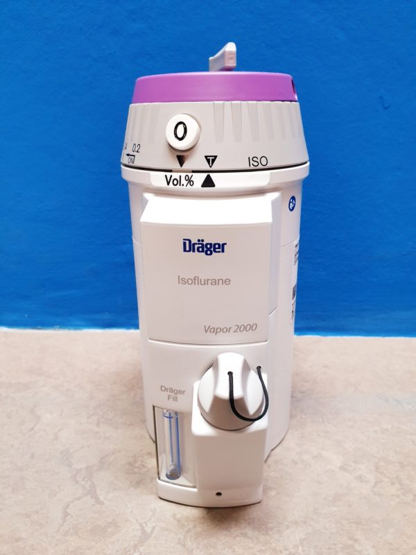 Dräger  // Draeger Vapor 2000 Isoflorane Narkosegas Verdampfer  DOM 2020