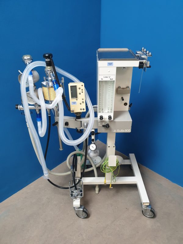 Dräger Sulla 808 Narkosegerät mit Kreisteil, Oxydig, Volumeter, Barmometer .....