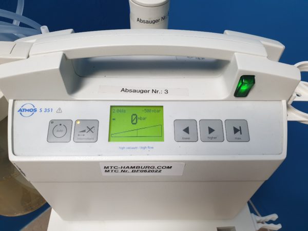 Atmos S 351  // S351 Elektrische chirurgische Absaugpumpe  Fahrbar