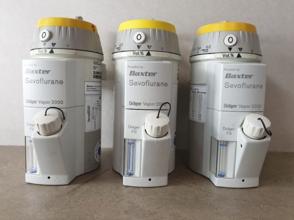 Dräger Sevoflurane  Vapor 2000 Vaporizer