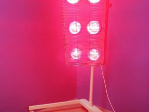 Bela Infrarotstrahler/ Wärmestrahler, 6 Strahler, inkl. Schwenkarm Wandhalterung Fahrbar