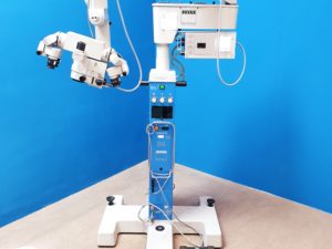 Zeiss Opmi  CS CS-I CS XY mit  + Varioskop Schwenktubus 10x 18B   auf S4 Stativ - Fahrbar  + Superlux 300