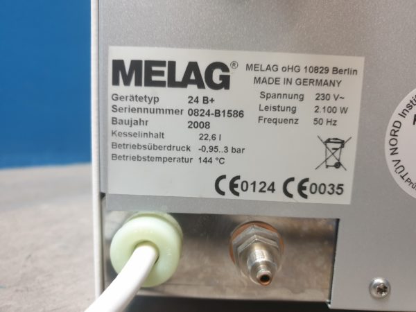 Melag 24B+ Vakulav - Sterilisation --