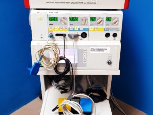 KLS MARTIN MB 181 + ME 411 + ZUBEHÖR HF Chirurgie Einheit