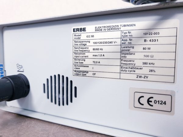 ERBE ICC 50 Electrosurgical unit - HF Gerät Chirurgiegerät