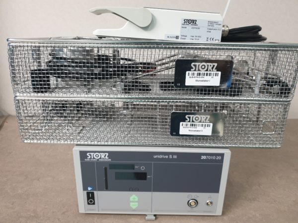 Karl Storz 207010 20  Unidrive S III Morcelator  + 20016230  Fußschalter und Zubehör