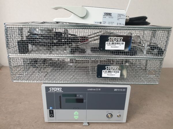 Karl Storz 207010 20  Unidrive S III Morcelator  + 20016230  Fußschalter und Zubehör