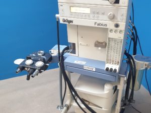 Dräger Fabius Narkosegerät mit PM 8050 Gasmonitor SW: 02.80 -