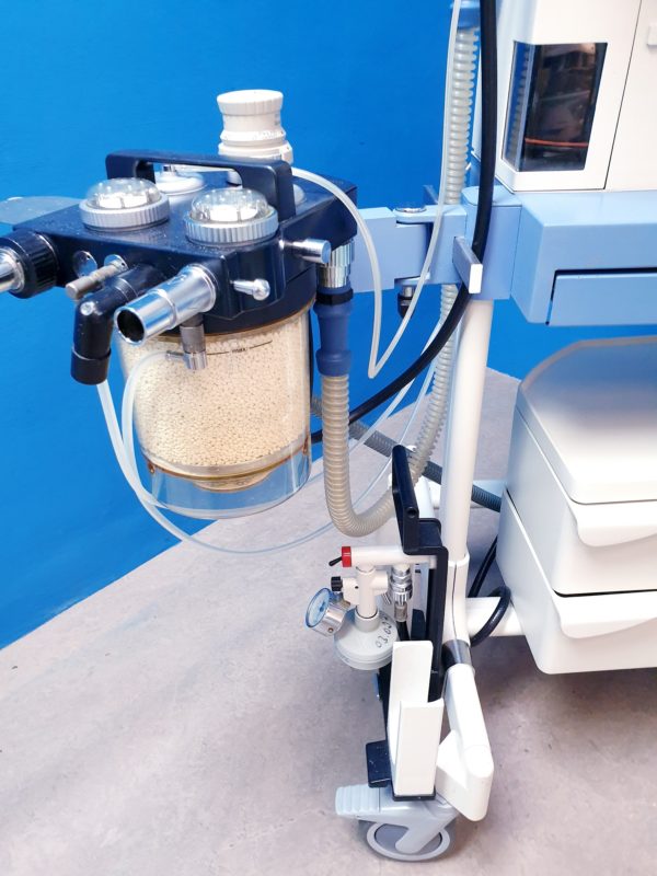 Dräger Fabius Narkosegerät mit PM 8050 Gasmonitor SW: 02.80 3 Gasig