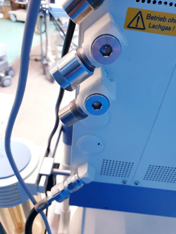 Dräger Fabius Narkosegerät mit PM 8050 Gasmonitor SW: 02.80 3 Gasig