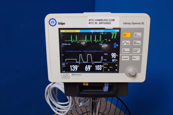 Dräger infinity Gamma XL Patientenmonitor Fahrbar- und mit Zubehör