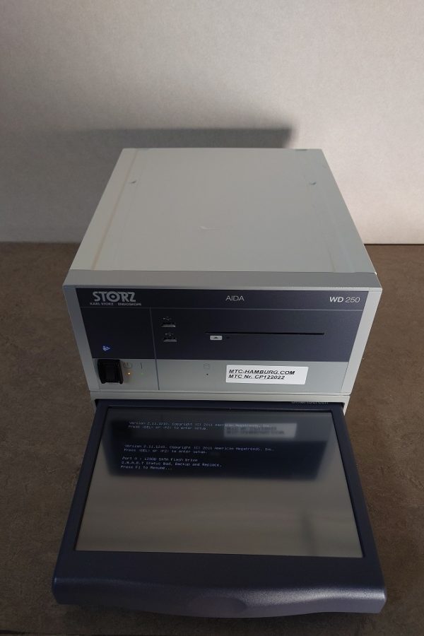 Storz Aida WD 250 Documentation System - Datenträger wurde entfernt