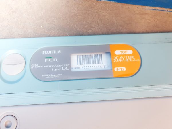 Fuji Röntgenkasettenträger + 1 x FCR Type CC 35,4X124,5cm   +  1 x FCR Type LC  35,4 X 124,5 cm BOTTOM  + 1 x   FCR Type LC  35,4 X 124,5 cm MIDDLE