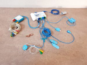 Somno Medics SOMNOscreen Plus PSG Polysomnographic System mit Zubehör