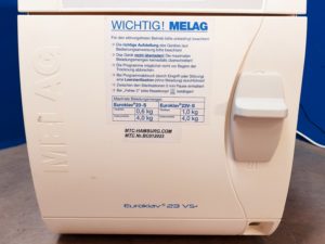 Melag 23VS+ // 23 VS+ Euroklav   Sterilisator Autoklav