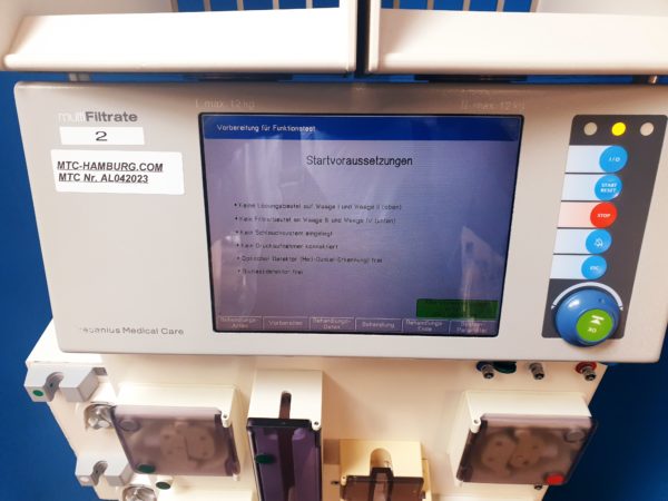 Fresenius Medical Care Multi Filtrate - MultiFiltrate Dialysegerät   S.W- 5.4 de
