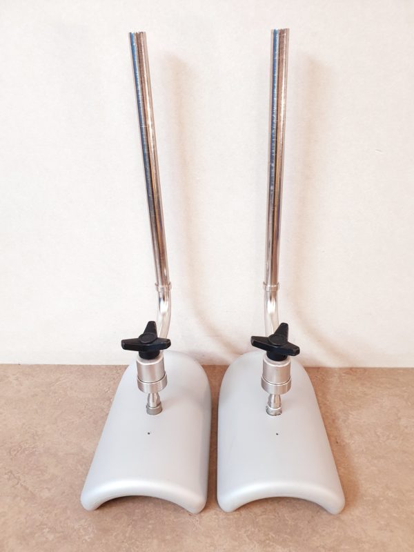 2x Maquet  Beinhalter Beinschale Beinauflage   - Beige