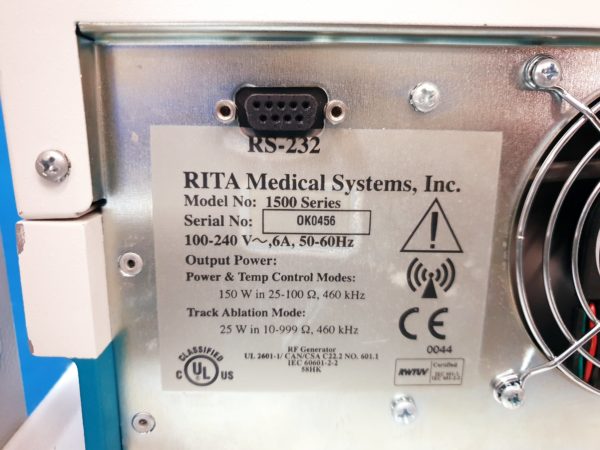 RITA Medical Systems 1500  Radio-frequency machine (AngioDynamics