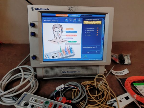 Medtronic NIM-Response 3.0 Nervenmonitor System mit Zubehör